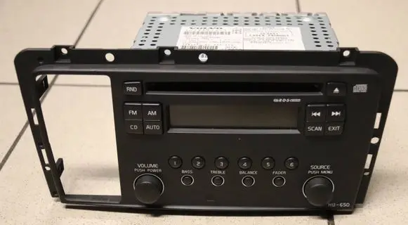 Volvo XC70 Radio/CD/DVD/GPS head unit 307458121 34W455D 51727443