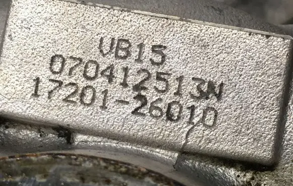 Lexus IS 220D-250-350 Turbo 1720126010 070412513N VB15