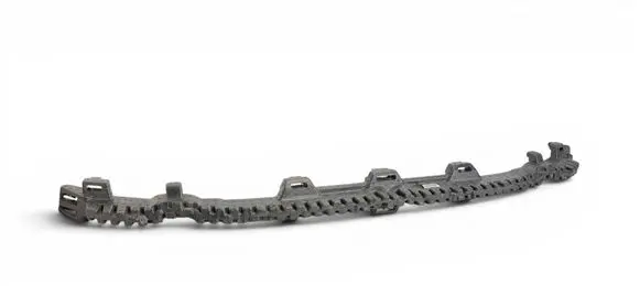 BMW iX3 G08 Front bumper foam support bar 5A1FD69 53065