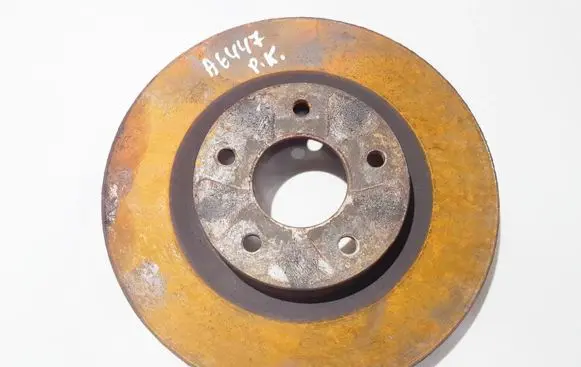 Nissan X-Trail T31 Front brake disc ventiliuojamas