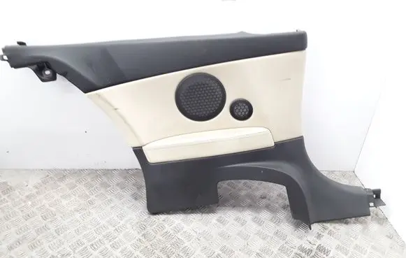 Rear door card panel trim