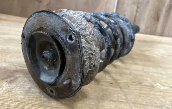 Peugeot 406 Front shock absorber with coil spring