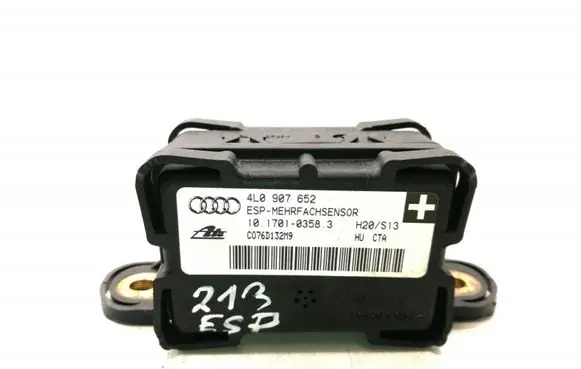 Audi Q7 4L ESP acceleration yaw rate sensor 4L0907652 C076D132M9