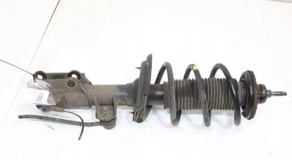 Front shock absorber with coil spring