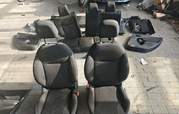 Peugeot 208 I Door card panel trim set 61717171881