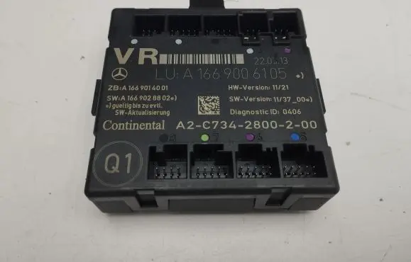 Mercedes-Benz B W246 W242 Door control unit/module A1669006105