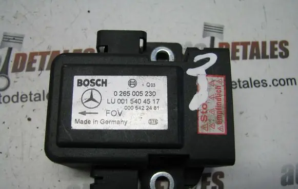 Mercedes-Benz E W210 ESP acceleration yaw rate sensor A0265005230