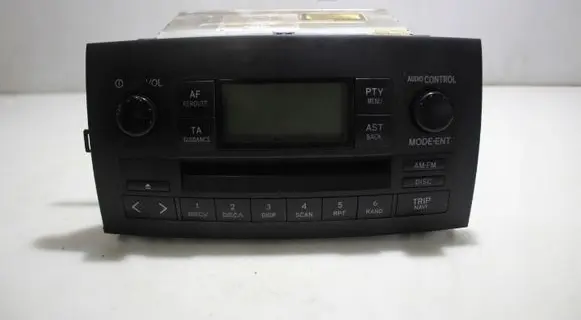 Toyota Corolla Verso E121 Radio/GPS head unit trim 
