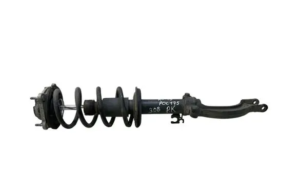 Front shock absorber with coil spring