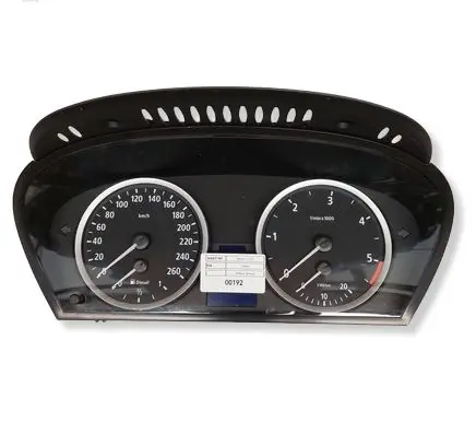 BMW 5 E60 E61 Speedometer (instrument cluster) 110080213 62116983153 213542069565