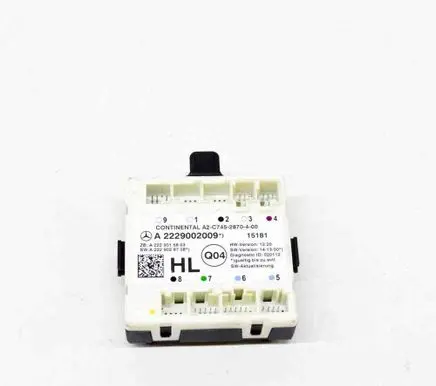 Mercedes-Benz C W205 Door control unit/module A2229028708 A2229002009