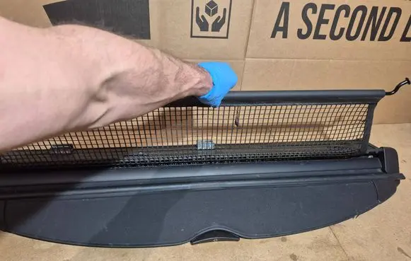Mercedes-Benz C W204 Parcel shelf load cover