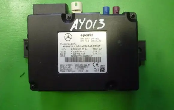 Mercedes-Benz E W212 Other control units/modules A2059000524 AY013