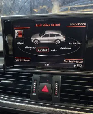 Audi A6 Allroad C7 Screen/display/small screen 4G0919607H 4G0919605A 4G0919607