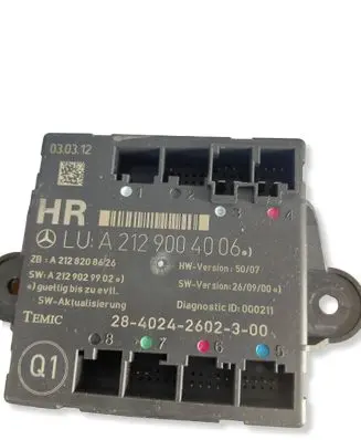 Mercedes-Benz E W212 Door control unit/module A2129004006 129029902 128208626