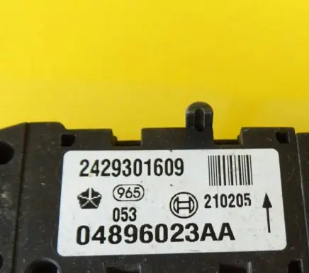 Chrysler Voyager Airbag deployment crash/impact sensor 04896059AA