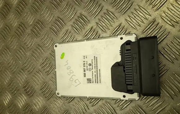 Volkswagen PASSAT B8 Air suspension control unit module (rear) 5Q0907376C