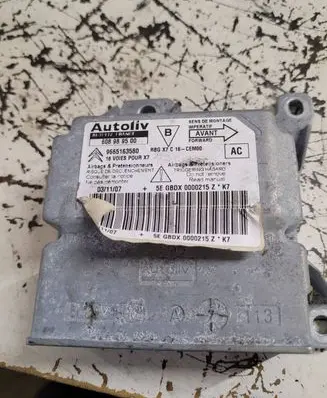 Citroen C5 Airbag control unit/module 9665163580 608989500