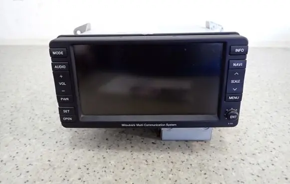 Mitsubishi ASX Radio/CD/DVD/GPS head unit 8750A239
