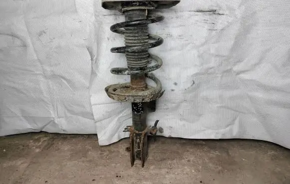 Citroen Jumpy Front shock absorber with coil spring