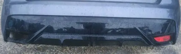 Honda Civic IX Rear bumper melynas