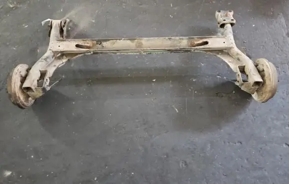 Rear axle beam