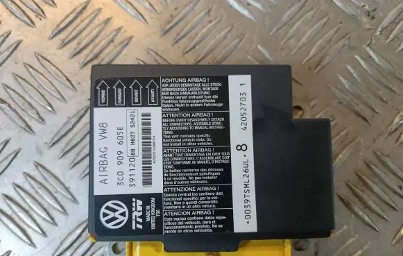 Seat Leon (1P) Airbag control unit/module 3C0909605E 391120 08H027S2421