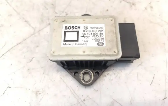 Citroen C4 I ESP acceleration yaw rate sensor 0265005291 9649400180