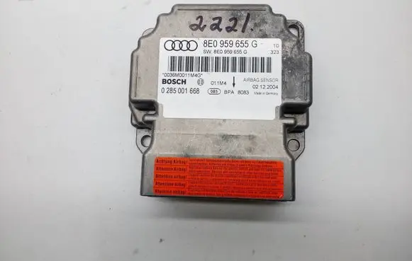 Audi A4 S4 B7 8E 8H Airbag control unit/module 8E0959655G 0285001668