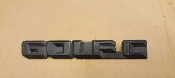 Volkswagen Golf II Rear loading door model letters 191853687
