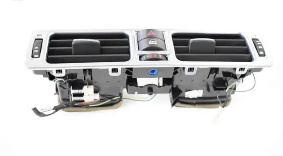 Dashboard air vent grill cover trim