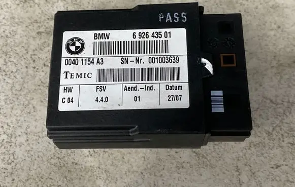 BMW 3 E90 E91 Seat control module 6926435 001003639 00401154A3