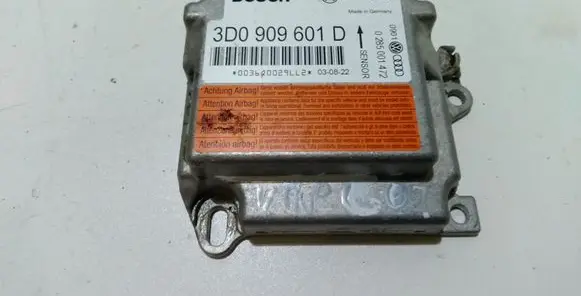 Volkswagen Touareg I Airbag control unit/module 3D0909601D 0285001472