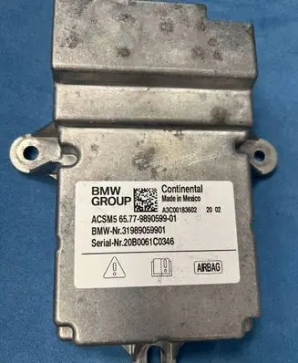 BMW M5 F90 Airbag control unit/module A3C00183602 A2C00182602 31989059901