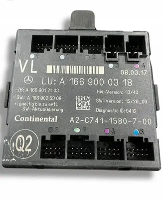 Mercedes-Benz ML W166 Door control unit/module A1669000318
