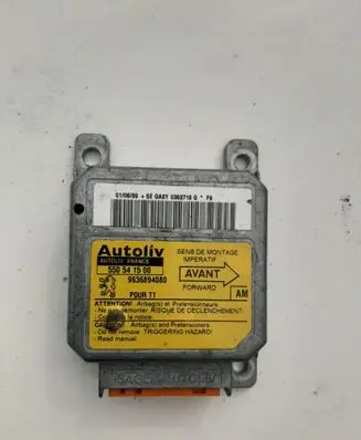 Peugeot 206 Airbag control unit/module 550541500 9636894080