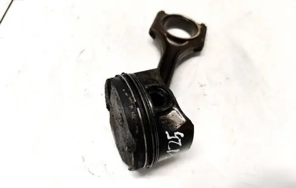 Piston with connecting rod