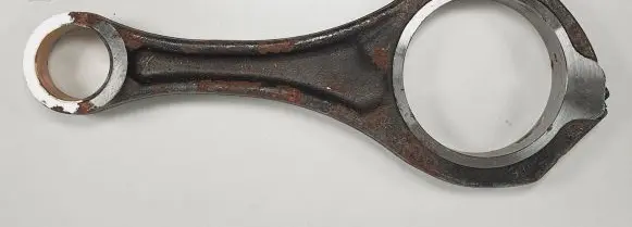 Mercedes-Benz E W211 Piston with connecting rod