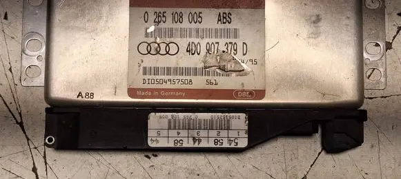 Audi A6 S6 C4 4A ABS control unit/module 0265108005 4D0907379D
