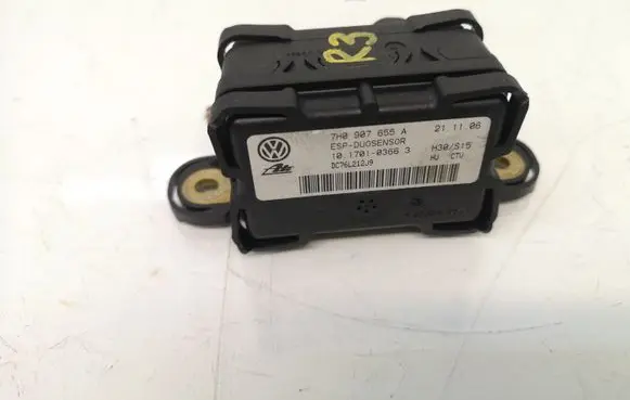 Volkswagen Touran I ESP acceleration yaw rate sensor 7H0907655A 10170103663