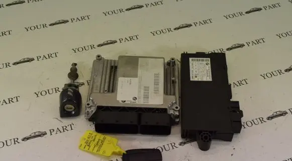 BMW 3 E90 E91 Engine ECU kit and lock set 7809216