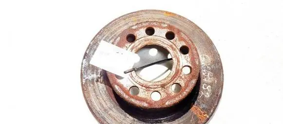 Seat Toledo III (5P) Rear brake disc neventiliuojamas