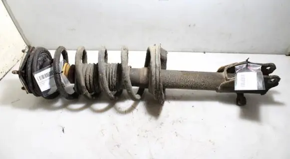 Front shock absorber with coil spring