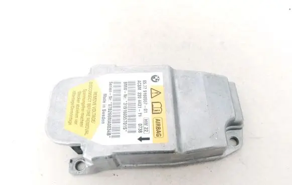 BMW 5 E60 E61 Airbag control unit/module 916055701 65.779160557-01