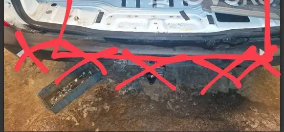 Volkswagen Transporter - Caravelle T7 Trunk bottom trim panel 