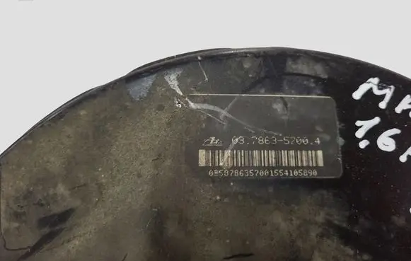 Mazda 3 I Brake booster 03786357004
