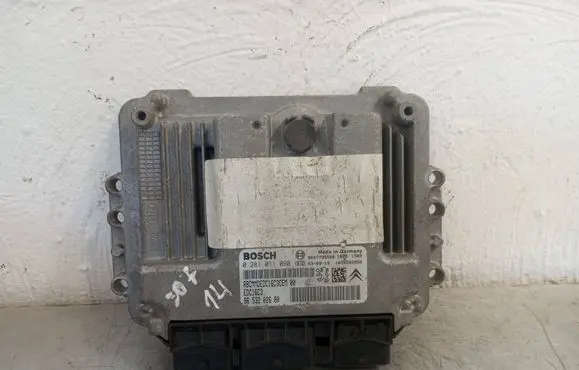 Peugeot 307 Engine control unit/module 9647785580 0281011090 9653202680