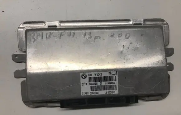 BMW 7 F01 F02 F03 F04 Air suspension control unit module (rear) 6866455 3714686645501