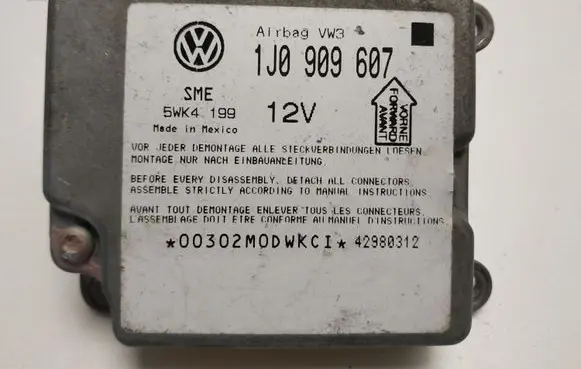 Ford Galaxy Airbag control unit/module 1J0909607