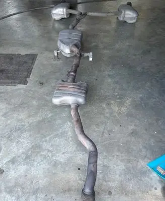 Audi A4 S4 B8 8K Muffler/silencer 8K0253411AC